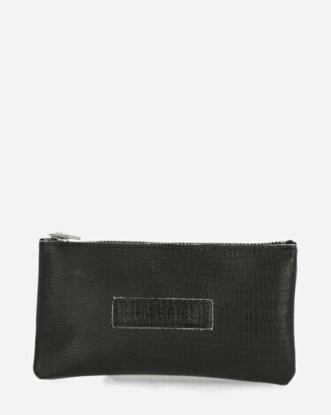 Etui Pencil Case No Waste Leather Schwarz