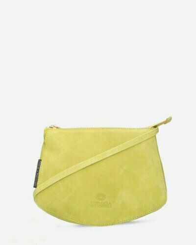 Crossbody suede olive